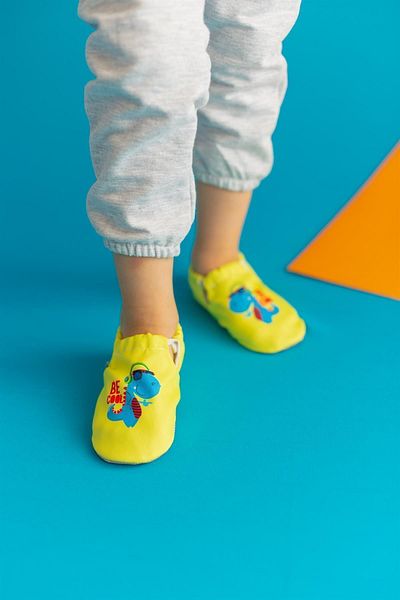 First Step Dinosaur Non-Slip Sole Baby Summer Booties Green, Home Boots Slippers Nursery Shoes Slippers F-824