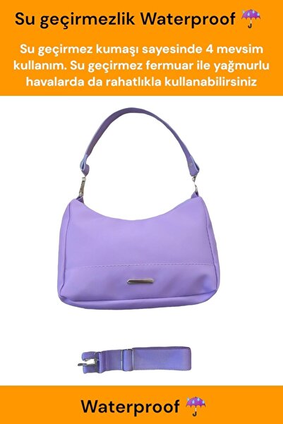 madamlina Yeni Nesil Baget Su Geçirmez Çapraz El & Omuz Çantası Tek Gözlü Fer...