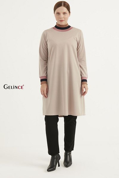 Gelince تونيك مقاس كبير - قصة مريحة