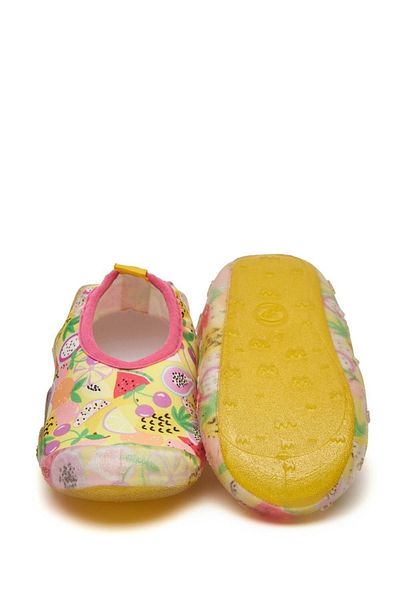 First Step Pantofi de mare pentru fete cu talpă anti-alunecare cu imprimeu cu fructe
