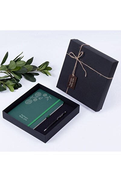 Kitaplı Hediye Diyetisyene Hediye - Isme Özel Ajanda Kalem Seti