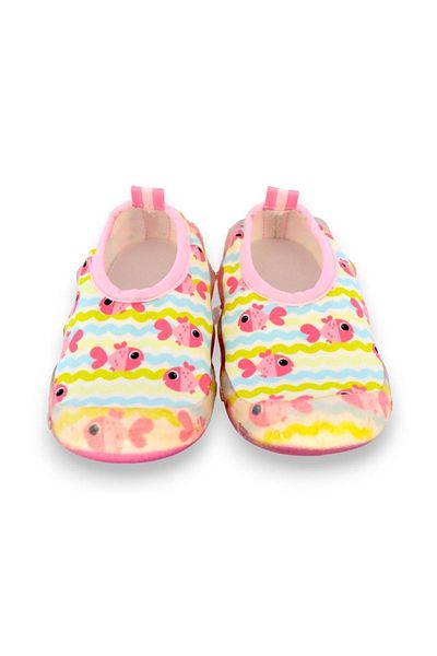 First Step Şişko Peşte Cu Motiv Roz Pantofi De Mare Fete-F-7000