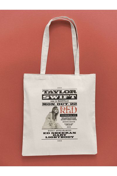 daystore Taylor Swift Red Album - Υφασμάτινη τσάντα