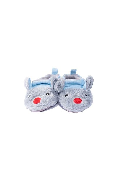 First Step Soft Booties Blue