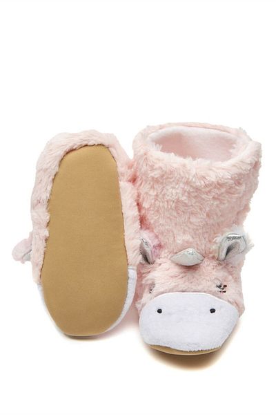 First Step 3D Unicorn Home Boots-f-867