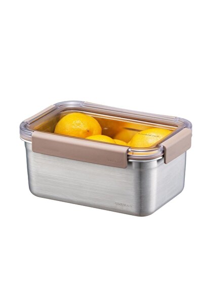 locknlock Jumbo Size 3-Piece Stainless Steel Storage Set