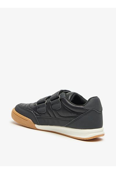 Mister Duchini Panelled Sneakers with Hook and Loop Closure