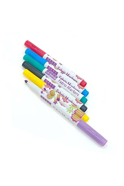 Südor Kumaş Kalemi 6 Renk Fabric Marker