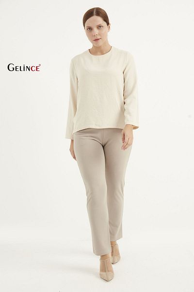 Gelince Plus Size Trousers - Relaxed Fit