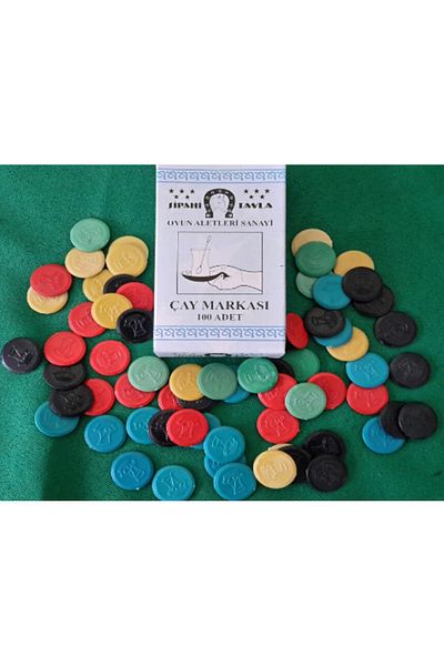 PERİBOİA 100 Pieces Round Tea Brand