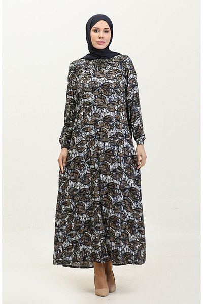 Gelince Φόρεμα βισκόζης με μοτίβο Azalea Plus Size 44851D