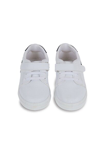 First Step Lacivert Yıldızlı Cırt Cırtlı Erkek Çocuk Günlük Sneaker Spor Ayakkabı-s-1000