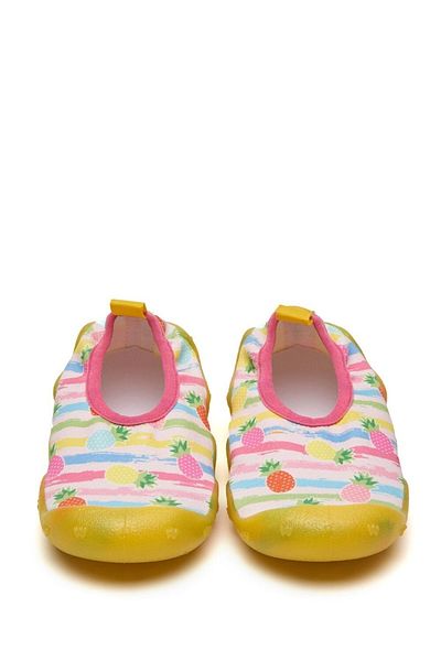 First Step Pantofi de mare cu talpă anti-alunecare pentru fete Pineapple