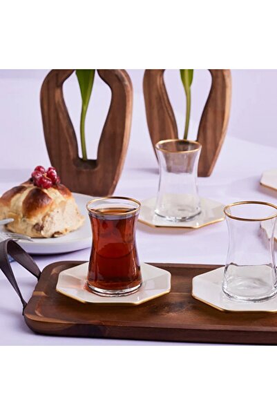 Karaca Hubble Tee-Set für 6 Personen, 12 Teilig