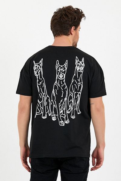 Pasage Μπλουζάκι με σχέδιο σκύλου Oversize
