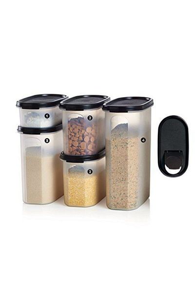 Tupperware Oval Set of 5 Storage Containers