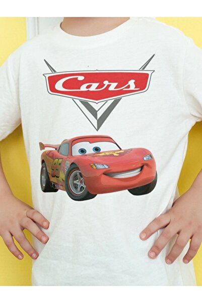 yirmi Cars Şimşek Mcqueen Arabalar Tişört