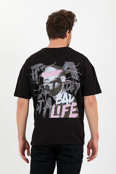 Pasage Life Printed Oversize T-shirt