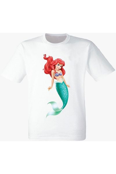 YAPO TİCARET Tricou alb Mica Sirenă