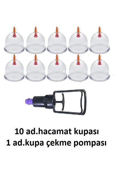 DİRİLİŞ 11 Parça Hacamat Kupa Çekme Seti