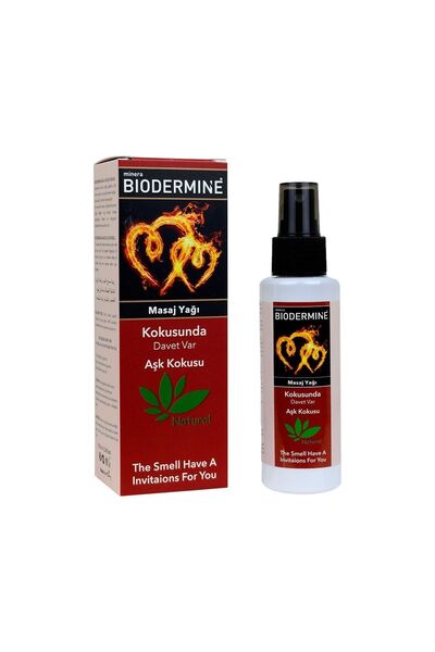 Biodermine زيت التدليك بيديرمين - رائحة الحب