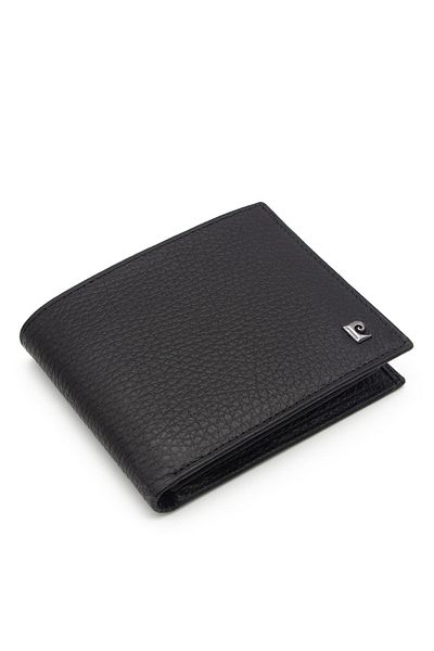 Pierre Cardin Men's Leather Floater Wallet - Black 2361a41