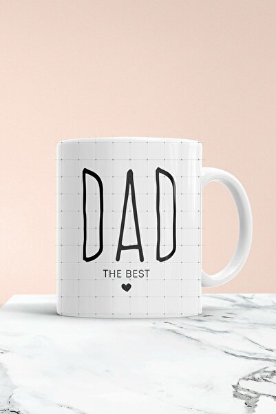 Genel Markalar Dad The Best Baskılı Kupa Bardak