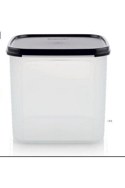 Tupperware Modular 4 Liter Pulses and Multi-Purpose Box with Black Lid