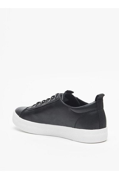 Missy Solid Low Ankle Sneakers with Lace-Up Closure