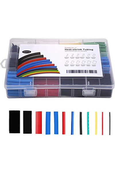 STFAST Aveo 560 Pieces Boxed Heat Shrink Tubing Cable Repair Kit Insulation R...