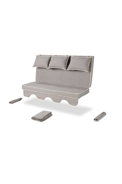 Erinöz Salıncak Minder Kılıf Takımı 3 Kişilik (Süngersiz) - Salvia - Kırçıllı...