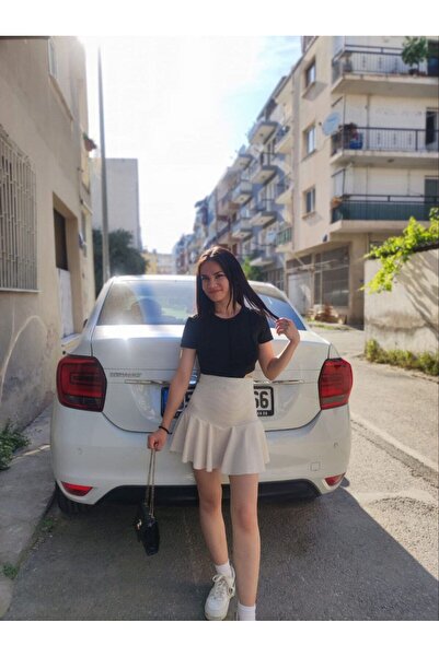 SEVENLINE ЖІНОЧА СПІДНИЦЯ-ШОРТИ ЗІ ЗЛИТОГО ПОЛОТНА