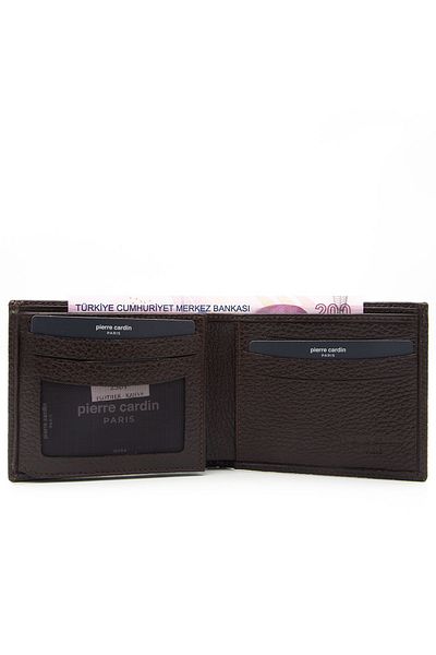 Pierre Cardin Leather Men's Wallet - Brown Floater, Model 2361a42