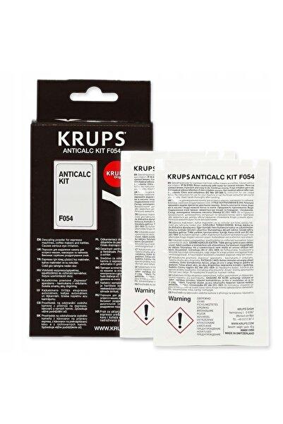 Krups Tam Otomatik Kahve Makinesi Toz Kireç Çözücü 2 Adet F054