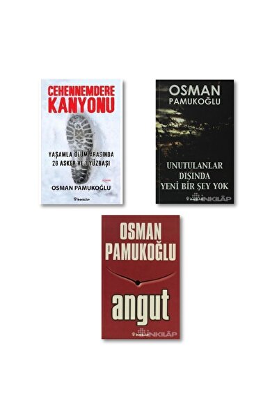 İnkılap Kitabevi Osman Pamukoğlu Kitap Seti / Cehennemdere Kanyonu - Unutulunlar Dışında Yeni Bir Şey Yok - Angut