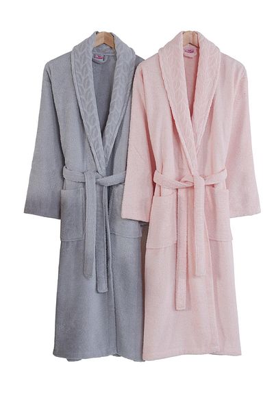 Zeynep Tekstil Nurpak Hazal 8 Piece Family Bathrobe Set - Boxed