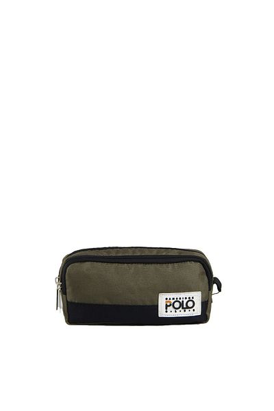 Cambridge Polo Club Unisex School Tomboy - Double Compartment Pen Holder and Bag
