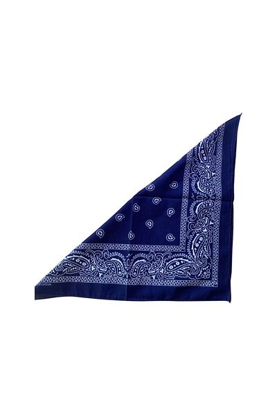 artıbir bodrum Bandană cu model bleumarin