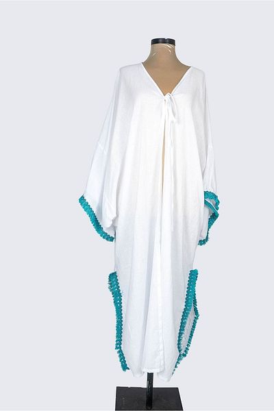 artı bir bodrum White Kimona
