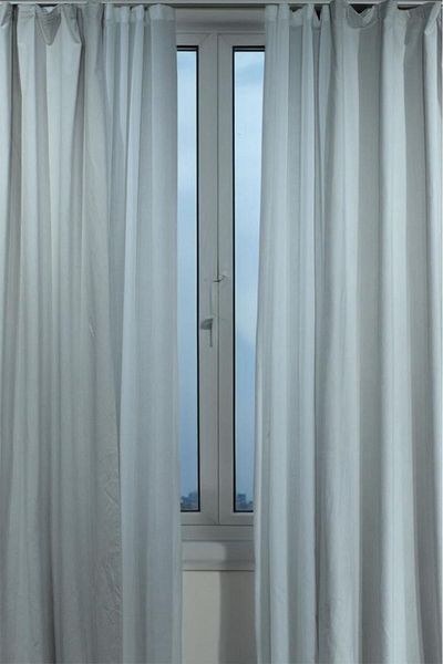 Miabella Home Μοντέρνα κουρτίνα φόντου με βελούδινη υφή Extraphore Gathered - Μονή πτέρυγα με απλή ραφή
