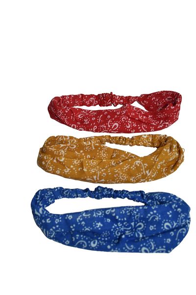 YELPAZE DÜNYASI Σετ με μοτίβο λουλουδιών Bandana 3 τεμ