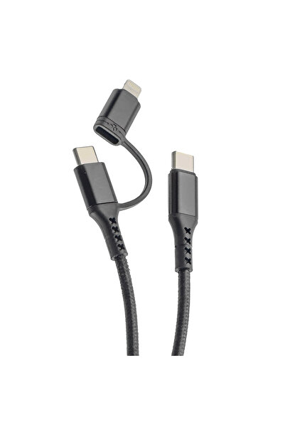 SECUZİ Secuzi 60W Hızlı Şarj Kablosu Type-C To Type-C / Lightning