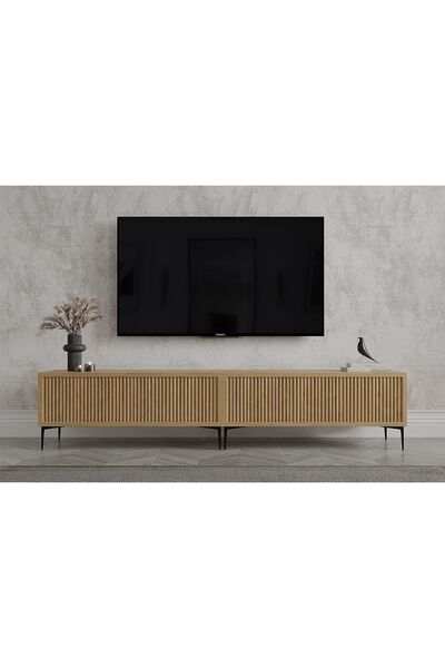 DUHO Ola Tv Ünitesi - Meşe - 220 Cm