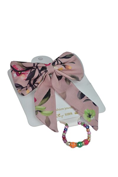 YELPAZE DÜNYASI Set kopči za mašne sa šarenom mehanizom i narukvicom kao poklon