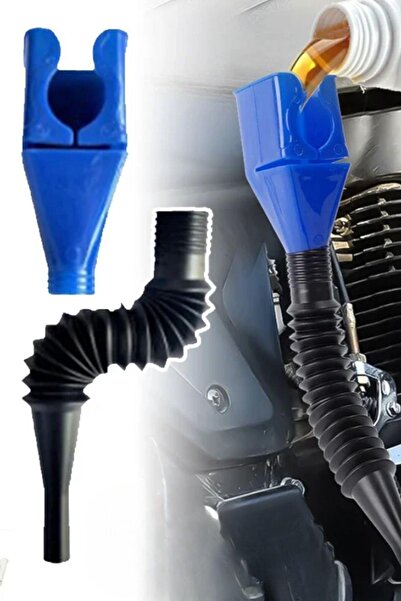 Özasya AVM Araba ve Motorsikletler İçin Katlanabilir Plastik Motor Yağ Hunisi
