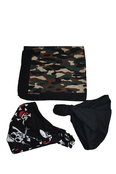 YELPAZE DÜNYASI Elastic Bandana Set Αλεξίπτωτο Bandana Μοντέλο