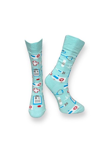 Mevo Unisex Nurse Socks - Comfortable and Stylish Design
