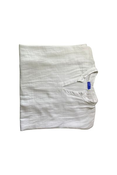 artı bir bodrum Salash Thai Sleeveless Muslin Wrap Shirt