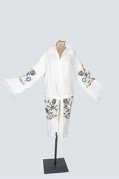 artı bir bodrum Printed Kimono
