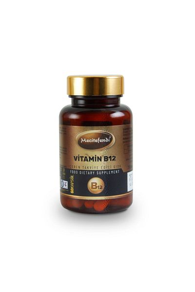Mecitefendi Food Supplement Containing Vitamin B12 Extract (60 Capsules*730mg)